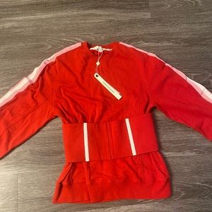 Jonathan simkhai corset sweatshirt